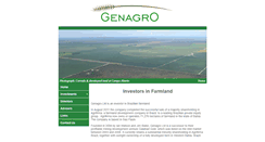 Desktop Screenshot of genagro.net